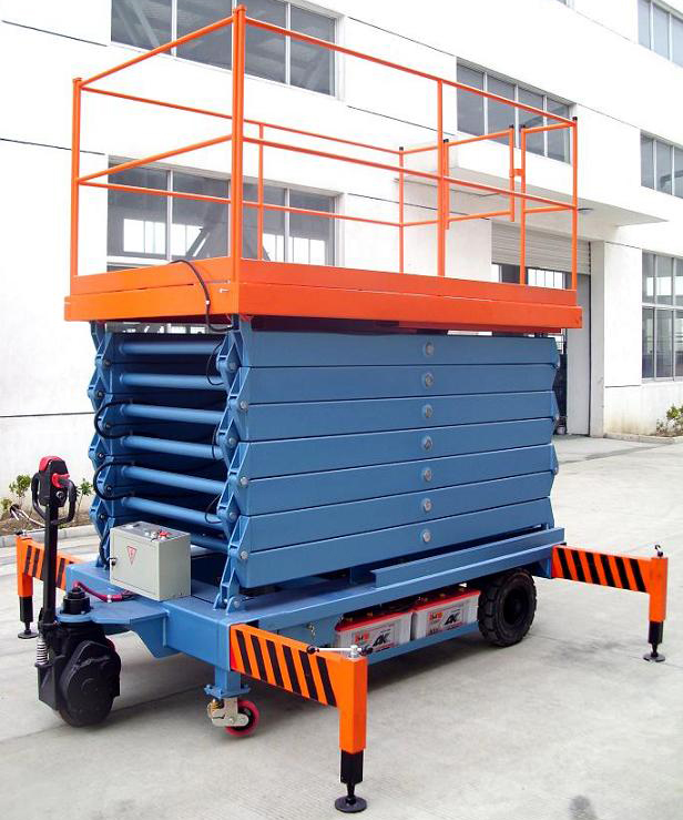 汕尾助力行走剪叉式高空作业平台